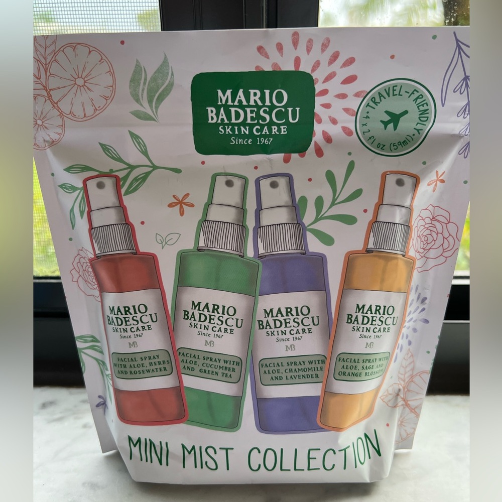 MARIO BADESCU SKIN CARE MINI MIST FACIAL SPRAY COLLECTION